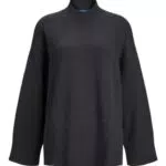 JACK & JONES Damen Strickpullover mit hohem Hals - JXSIANA Twist