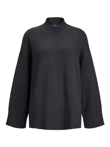 JACK & JONES Damen Strickpullover mit hohem Hals - JXSIANA Twist