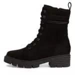 Jana Damen Stiefeletten mit Absatz mit Schnürsenkeln und Reißverschluss Blockabsatz Weite H Mehrweite
