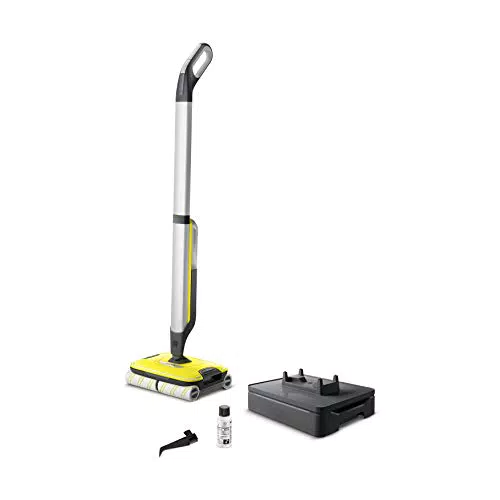 Kärcher FC 7 Cordless - Elektrischer Hartbodenreiniger für 135 qm - Müheloses Reinigen bei nur 71 dB