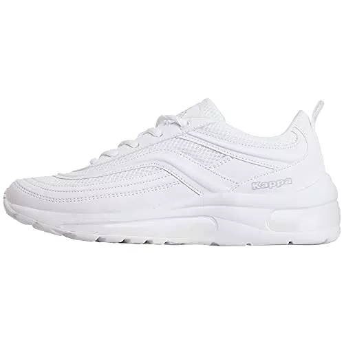 Kappa Herren Squince Sneaker, Schwarz White 1010