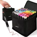 Alkohol Marker Set Twin Tip für Manga, Design und Zeichnung - 48 Farben