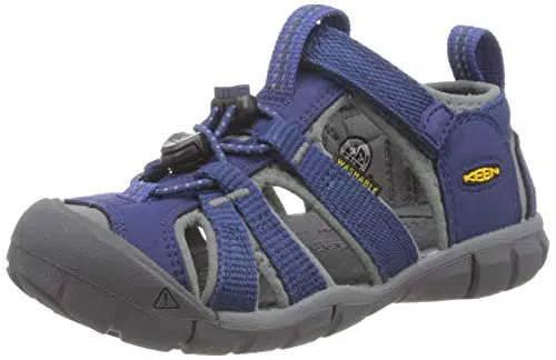 KEEN, Unisex Kinder Seacamp 2 CNX Sandalen, Blue Depths Gargoyle