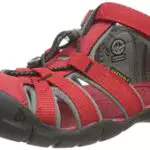 KEEN Kinder Seacamp 2 CNX Sandalen - Rot-Grau