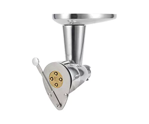 Kenwood Nudelpresse KAX92.A0ME für Küchenmaschinen - Edelstahl Gehäuse mit Bronze-Teigwareneinsatz