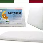 Kinderkissen aus Italien - Atmungsaktives Kinderkopfkissen 40x60 mit Baumwollbezug