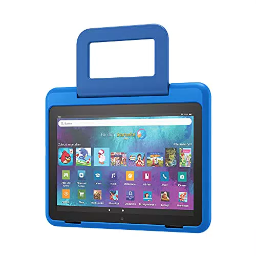 Amazon Fire HD 8 Tablet Hülle mit „Raumschiffe“-Design für Kinder 6-12 Jahre - 10. Generation (2020)