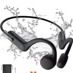 Bluetooth Knochenschall Kopfhörer für Schwimmen und Laufen - IPX8 Wasserdicht