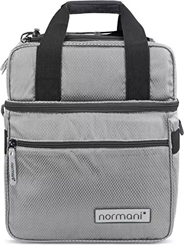 Isolierende Kühltasche für Picknick und Einkauf - 5, 18 oder 30 Liter - Grau