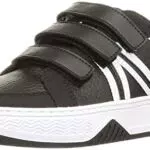 Lacoste Sneaker L001 Modell 222 in Schwarz/Weiß