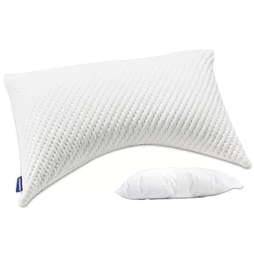 LAMB Memory Foam Seitenschläferkissen - Ergonomisches Nackenkissen