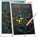 LCD Schreibtafel 12 Zoll - Elektronisches Schreibtablett für Kinder ab 2 Jahren