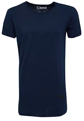 Leif Nelson Herren T-Shirt - Sommer Rundhals-Ausschnitt, Regular Fit, 100% Baumwolle