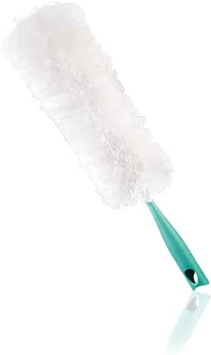 Leifheit Staubwedel Duster XL mit antistatischen Mikrofasern - Extra langer Staubwischer für alle Oberflächen