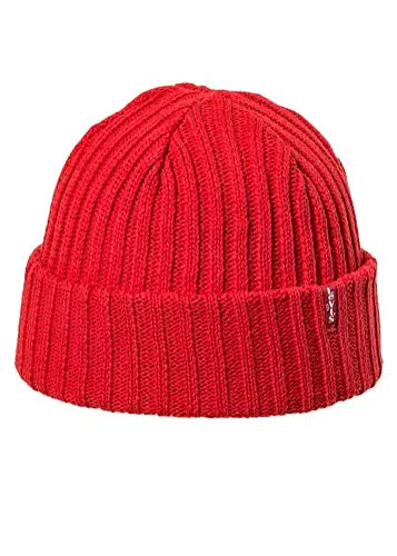 Levi's Herren Strickmütze - Rot
