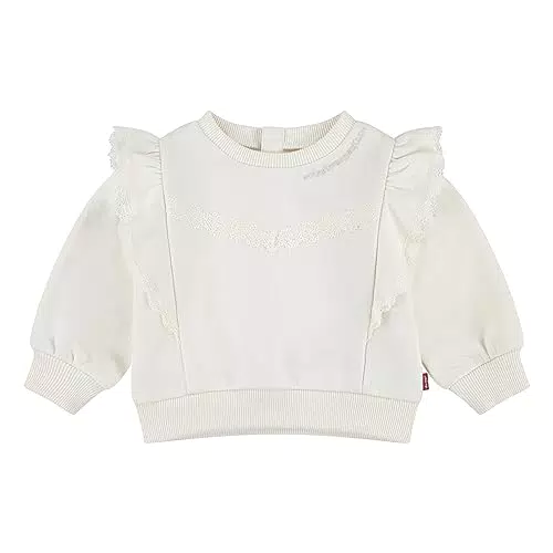Levi's Kinder Lvg Crew mit Rüschen - Mädchen (Terra Cotta)