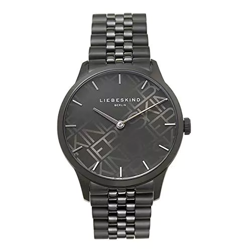 Liebeskind Berlin Damen Analog Quarz Uhr mit Edelstahl Armband LT-0240-MQ