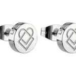 LIEBESKIND Damen-Ohrstecker Edelstahl mattiert - LJ-0077-E-07