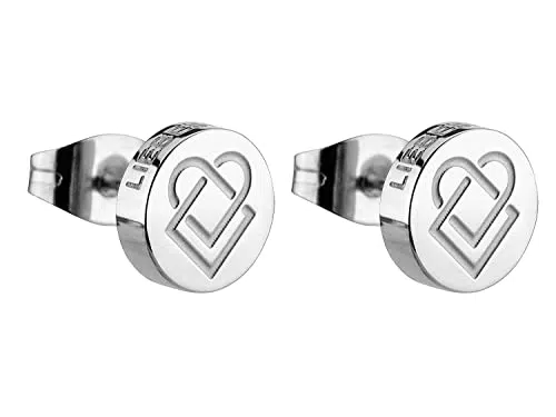 LIEBESKIND Damen-Ohrstecker Edelstahl mattiert - LJ-0077-E-07