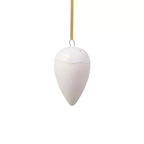 Villeroy & Boch Winter Glow Ornament - Weihnachtsdeko aus Premium Porzellan