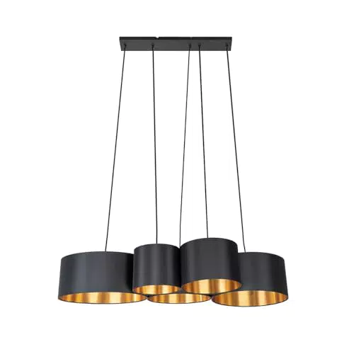 Pendelleuchte Lindby 'Vironi' - Moderne Deckenlampe für Wohnzimmer & Esszimmer