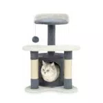 lionto Kratzbaum Kletterbaum Katzenkratzbaum Katzenbaum Höhe 65 cm