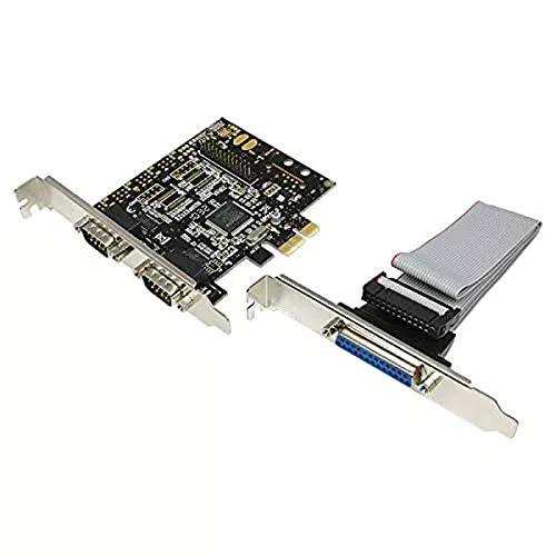 LogiLink PCIe Seriell und Parallel Adapter - Kompatibel und leistungsstark