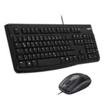 Logitech MK120 Tastatur und Maus Set für Windows - USB Plug & Play
