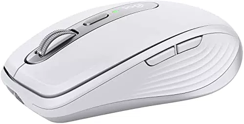Logitech MX Anywhere 3 für Mac - Kabellose Maus mit ultraschnellem Scrollen, anpassbaren Tasten und hoher DPI - Weiß