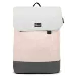 Eleganter LOVEVOOK Damen Rucksack mit Laptopfach 15,6 Zoll - Wasserdichter Tagesrucksack für Uni, Schule und Büro - Rosa