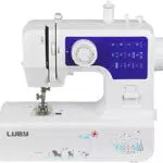 LUBY Nähmaschine mit 12 Stichen - Tragbare DIY-Nähmaschine
