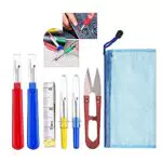 Nähnähtenreiber-Set von Lvcky: Fadenentferner, Maschenentferner, Fadenschneider und Werkzeug mit Zubehör
