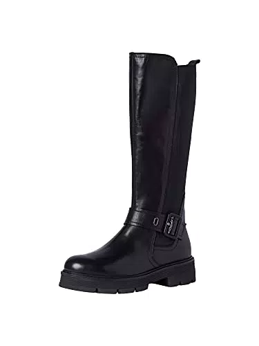 Marco Tozzi Damen Langschaftstiefel Kniehohe Stiefel
