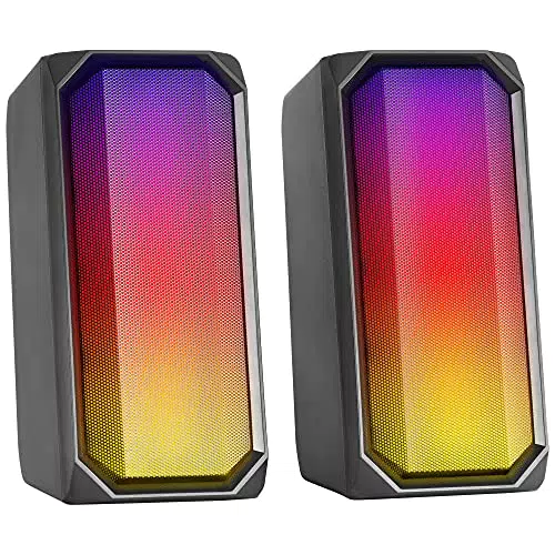 Mars Gaming MSRGB Bluetooth Lautsprecher 15W Schwarz