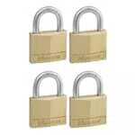 Master Lock Massivmessing Vorhängeschloss - Hochwertiges Sicherheitsschloss