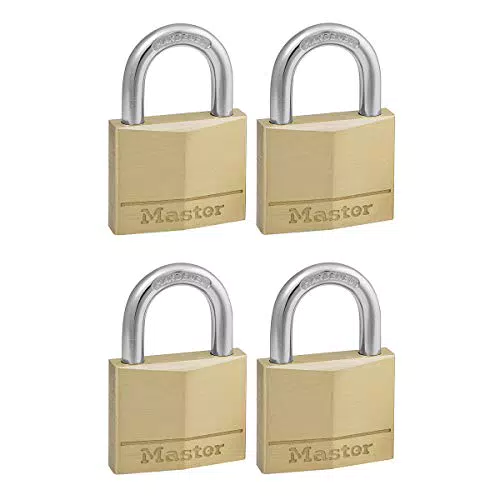Master Lock Massivmessing Vorhängeschloss - Hochwertiges Sicherheitsschloss