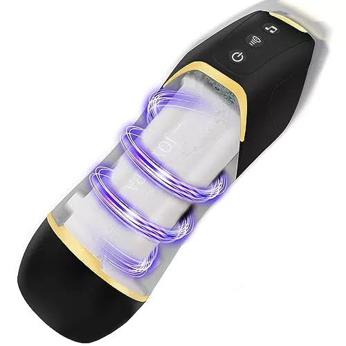 Elektrischer Masturbator für Männer - Vibrations- und Saugfunktionen - Taschenmuschi & Sexspielzeug