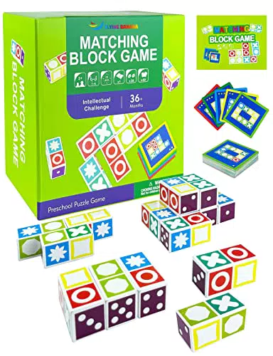 "Uzzle Puzzle Building Cubes - Logik- und Gedächtnisspiel für Erwachsene"