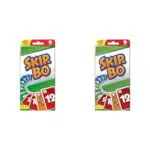Mattel Games Skip-BO Kartenspiel für die ganze Familie - 2-6 Spieler, ab 7 Jahren
