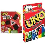 Mattel Games UNO Kartenspiel Set für Kinder ab 7 Jahren & Gesellschaftsspiel bis zu 10 Spieler