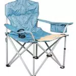 Camping Faltstuhl mit Getränkehalter und Kühlfach - Bequemer Sitz für Erwachsene