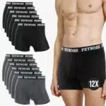 Herren Boxershorts mit breitem elastischem Bund - Atmungsaktiv und weich