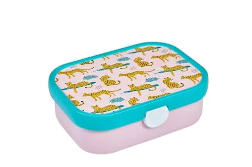 Mepal Kinder Bento Box - Brotdose mit Fächern & Gabel - Meal Prep Box BPA-frei - Spülmaschinenfest