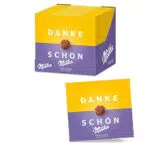 Milka Pralinen aus Milchcrème umhüllt von Alpenmilch