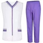 MISEMIYA Peeling-Set für Damen - Arztuniform Damen mit Hemd und Hose - Medizinische Uniform
