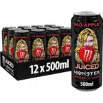 Monster Energy Bad Apple - Koffeinhaltiger Energy Drink mit knackig-frischem Apfelgeschmack