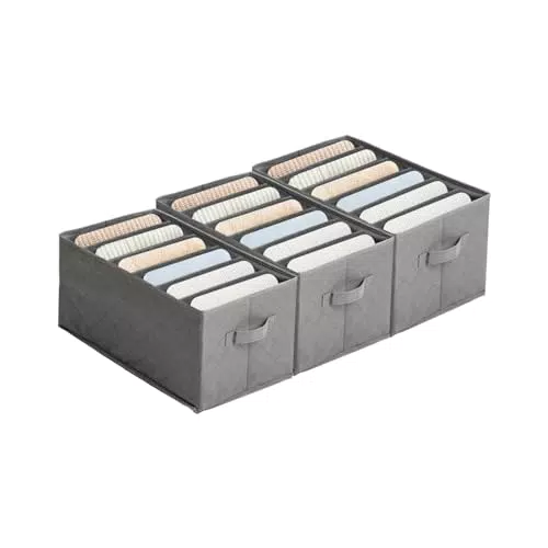 MSIHEY Kleiderschrank Organizer - Faltbares Schubladen-Ordnungssystem