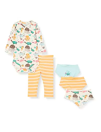 NAME IT Unisex NBNOCEAN Set Shirt, Hose und Halstuch