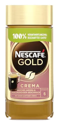 NESCAFÉ GOLD Crema - Instant-Kaffee aus erlesenen Kaffeebohnen