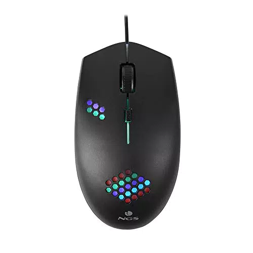 NGS GMX-120 Gaming-Maus mit USB-Kabel und LED-Beleuchtung